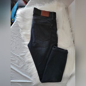 Madewell Women's Dark Blue Skinny Crop Jeans, Size 28 X 26 inseam